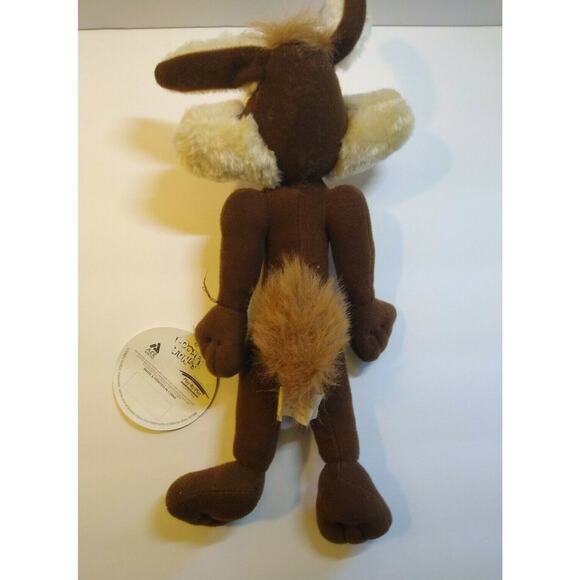 Wile E Coyote Looney Tunes Plush 12" Stuffed Toy Figure With Tags Ace 1996 - Picture 6 of 9
